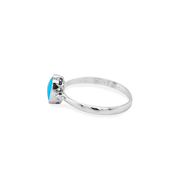 Golden Ring with Turquoise