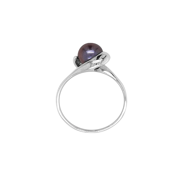Gold Ring with Pearl