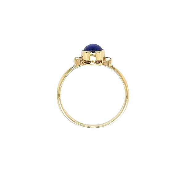Zlatý Prsten s Lapis Lazuli