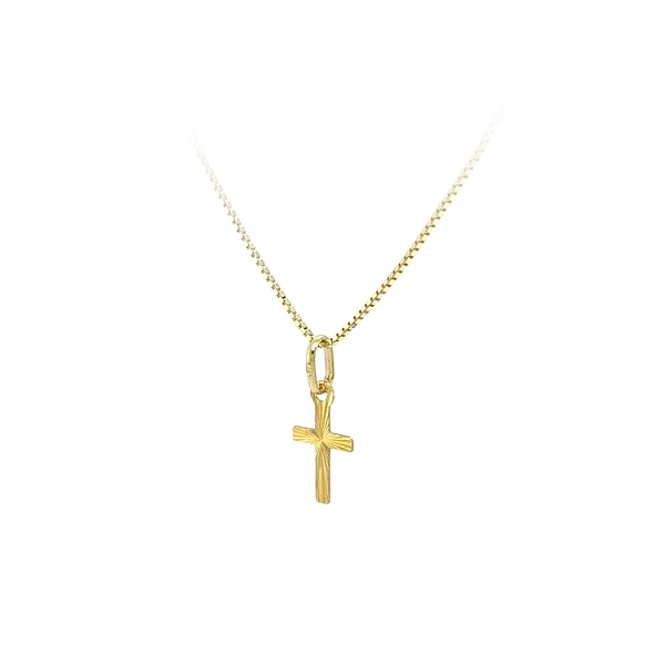 Gold Cross Pendant