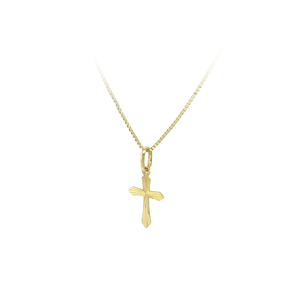 Gold Cross Pendant