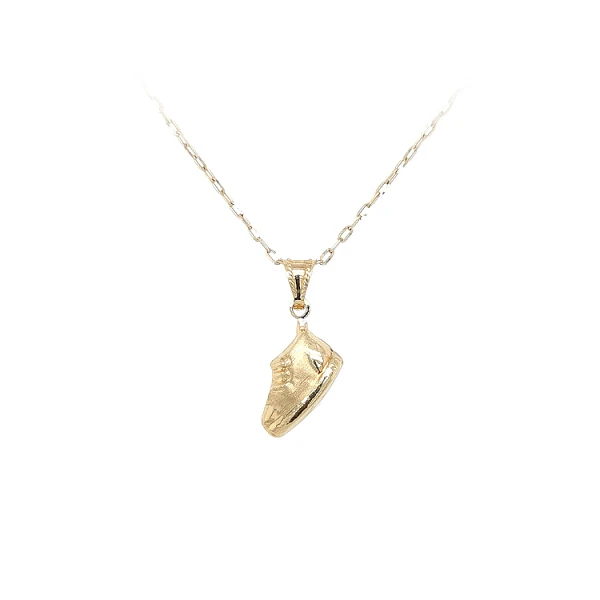 Gold Pendant Shoe - Sneaker