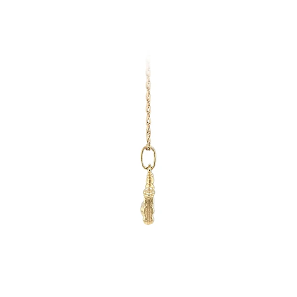 Gold Pendant Locomotive