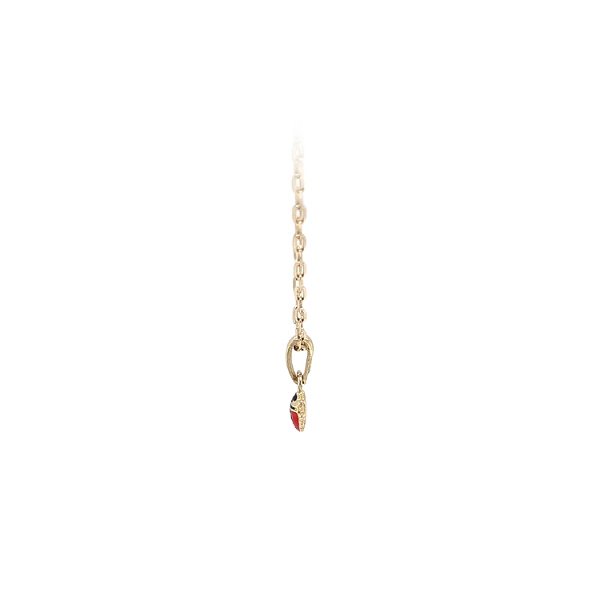 Gold Pendant Ladybug