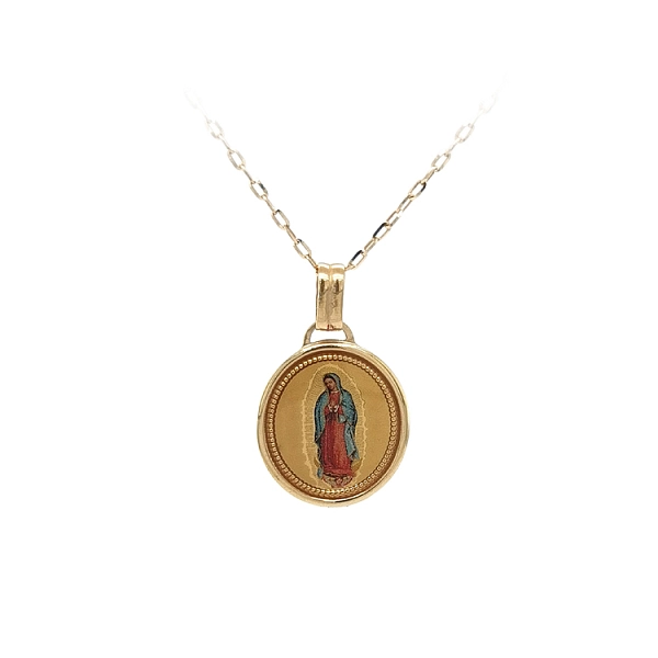 Zlatý Přívěsek Madonka Panna Marie