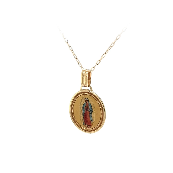 Zlatý Přívěsek Madonka Panna Marie