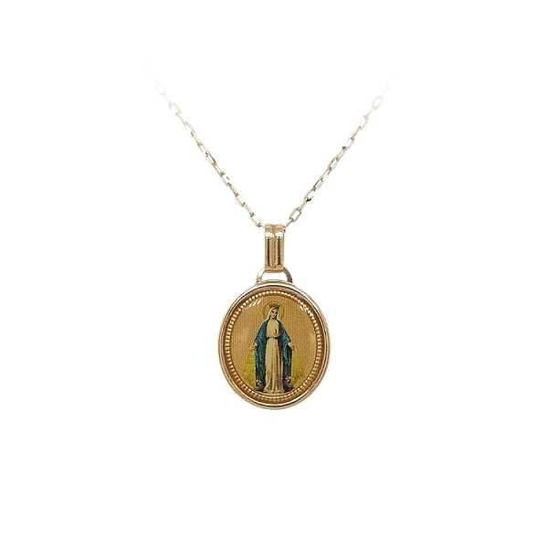 Zlatý Přívěsek Madonka Panna Marie