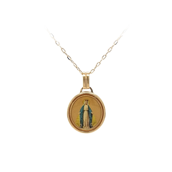 Zlatý Přívěsek Madonka Panna Marie