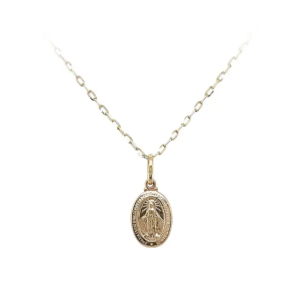 Zlatý Přívěsek Madonka Panna Marie