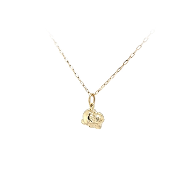 Golden Elephant Pendant