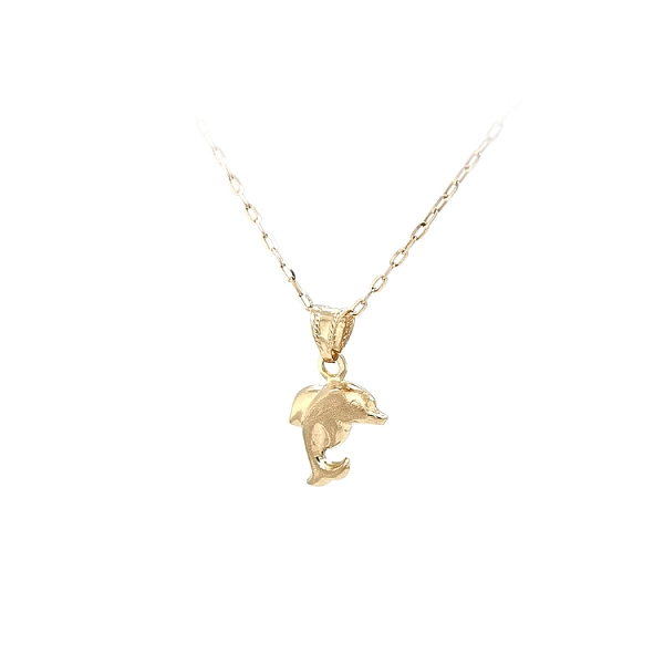 Golden Dolphin Pendant