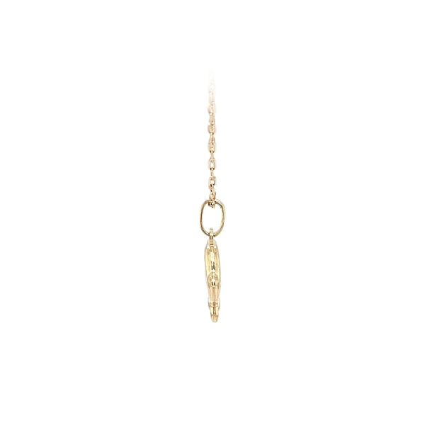 Gold Pendant Dolphins