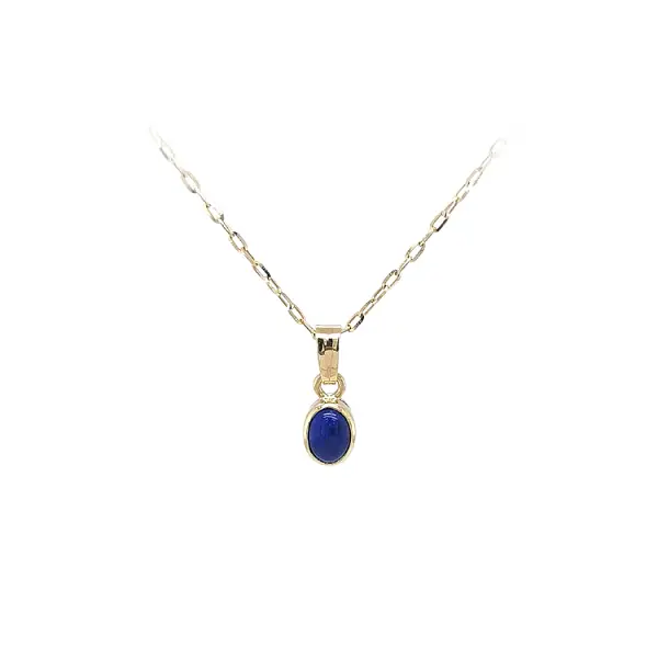 Zlatý Přívěsek s Lapis Lazuli