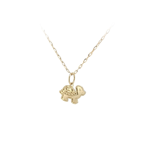 Gold Pendant Turtle