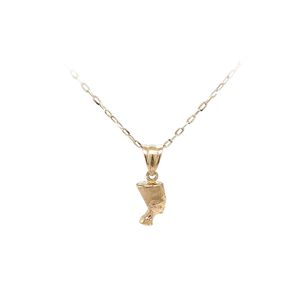 Zlatý Přívěsek Nefertiti