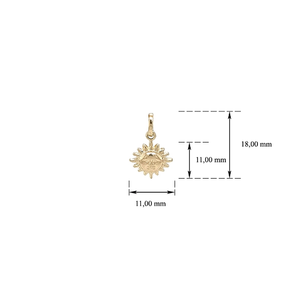 Golden Sun Pendant