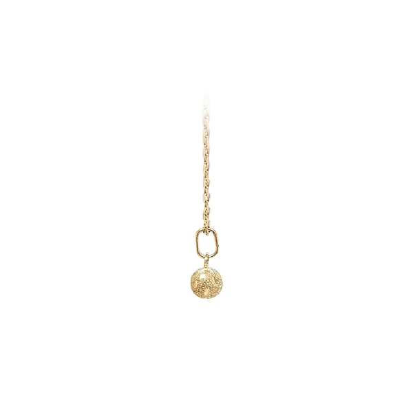 Gold Pendant of a Bullet