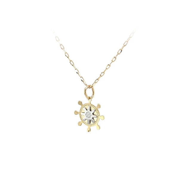 Gold Pendant Rudder