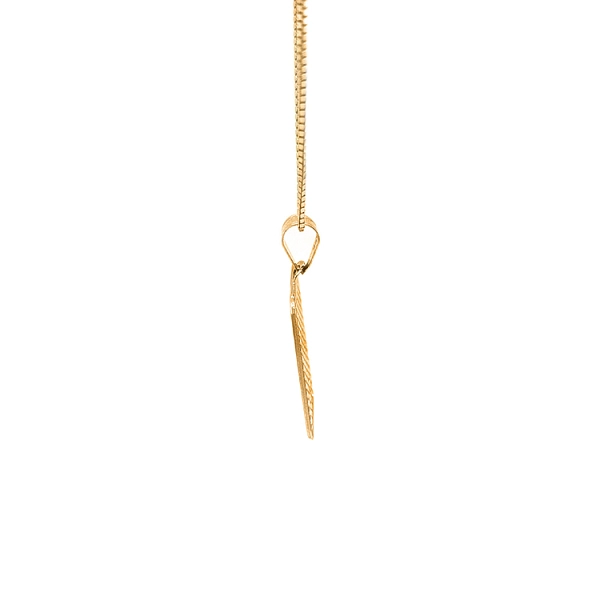 Gold Pendant Sign of the Fish
