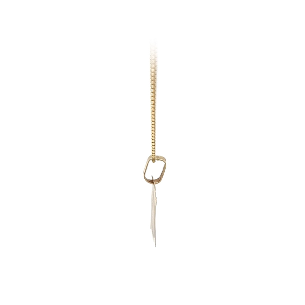 Gold Pendant Aquarius