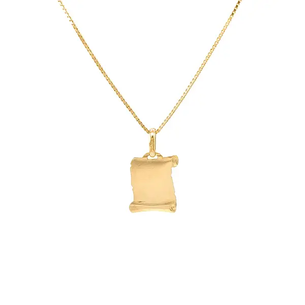 Zlatá Destička na Gravírování Pergamen