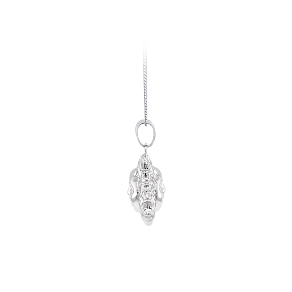 Pendant of the Sun made of White Gold