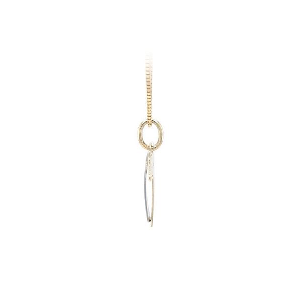 Gold Pendant Cross of Combined Gold