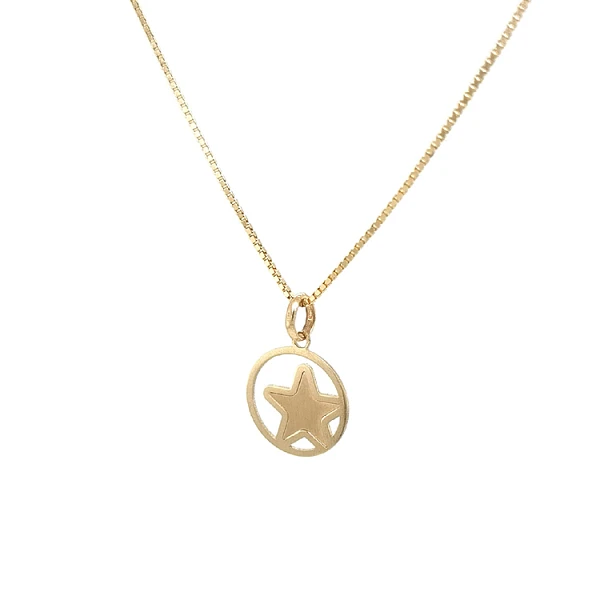 Gold Star Pendant