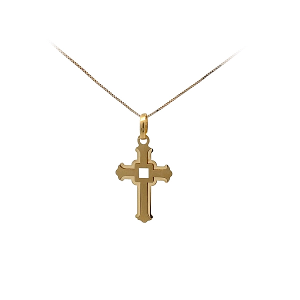 Gold Cross Pendant