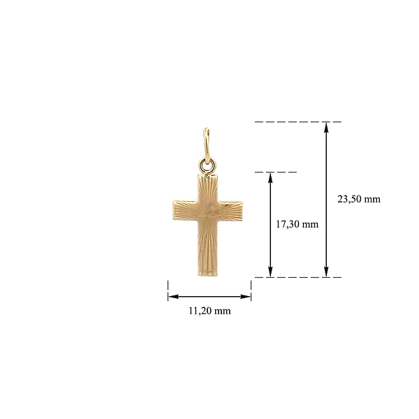 Gold Cross Pendant