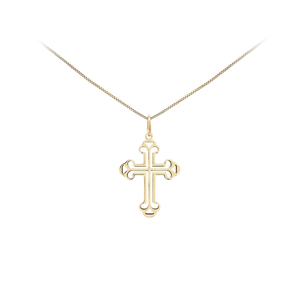 Gold Cross Pendant