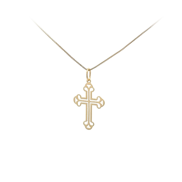 Gold Cross Pendant