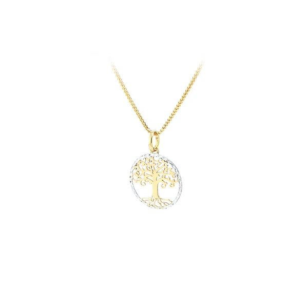 Pendant Tree of Life made of Combination Gold