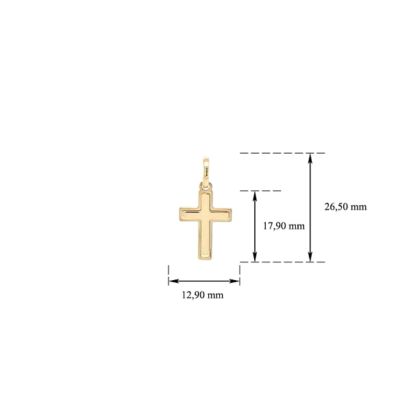 Gold Cross Pendant