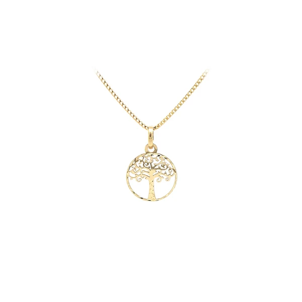 Gold Pendant Tree of Life