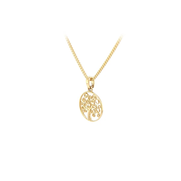 Gold Pendant Tree of Life