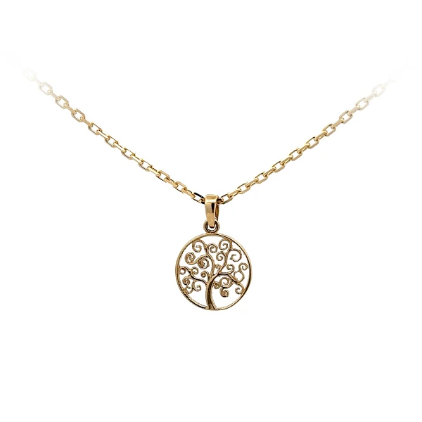 Gold Pendant Tree of Life