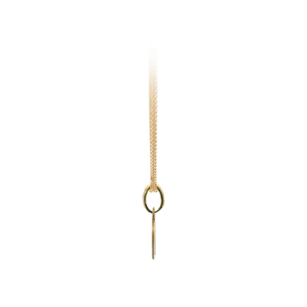 Gold Pendant Letter D