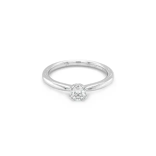 Zlatý Zásnubní Prsten s Diamantem