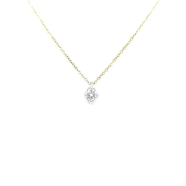 Zlatý Přívěsek s Diamantem