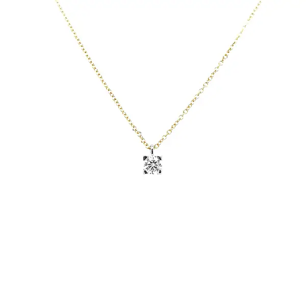 Zlatý Přívěsek s Diamantem