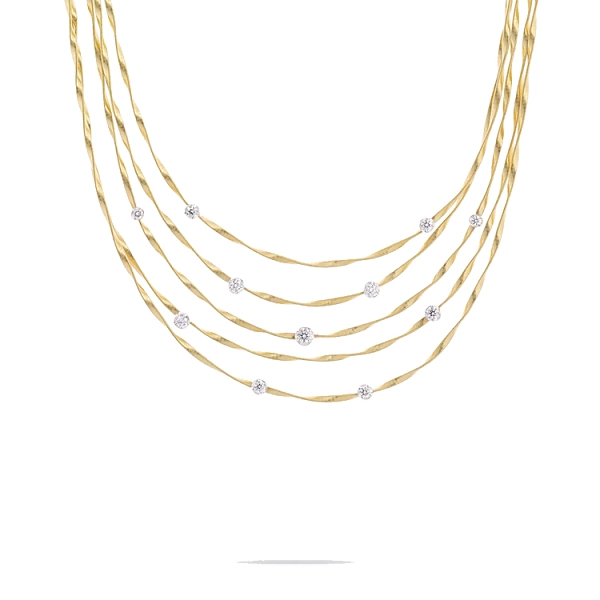 Gold Marco Bicego Marrakech Necklace CG340-B8 YW