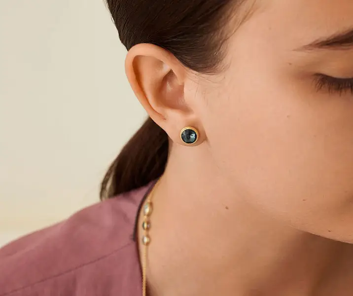 Zlaté Náušnice Marco Bicego Jaipur OB957 TPL01 Y 02
