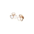 Gold Earrings Chopard Happy Hearts 83A083-5301
