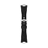 Černý kožený řemínek Tissot pro PRX 35 mm T852.049.990