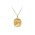 Sacred baptism – gold medallion of faith and mercy