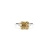 Prsten 18kt zlato – Fancy žlutý diamant