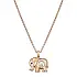 Gold Pendant Chopard Happy Diamonds Elephant 79A189-5001