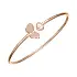 Gold Chopard Happy Hearts Bracelet 85A083-5702
