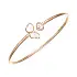 Gold Chopard Happy Hearts Wings Bracelet 85A083-5302